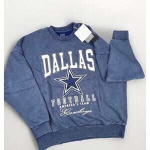 NFL Dallas Cowboys Gameday Couture Crewneck Sweatshirt Size Medium Vintage Wash